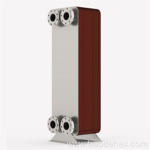 Evaporator Air Cooled Condenser Copper Plate Heat Exchanger